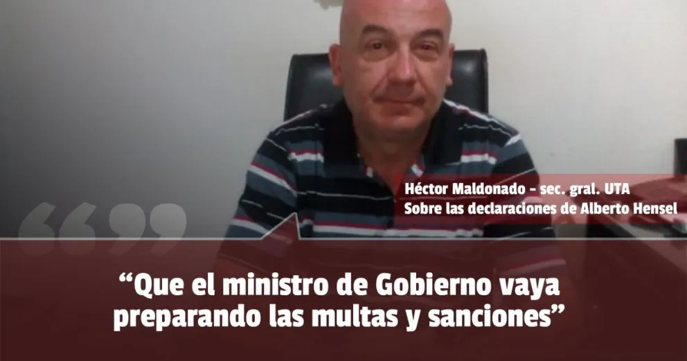 La UTA dijo que no asistirá a la audiencia con Gobierno: ¿habrá paro?