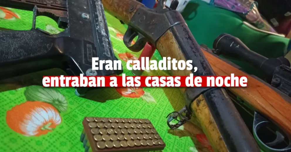 Desbarataron una banda que robaba con armas blancas