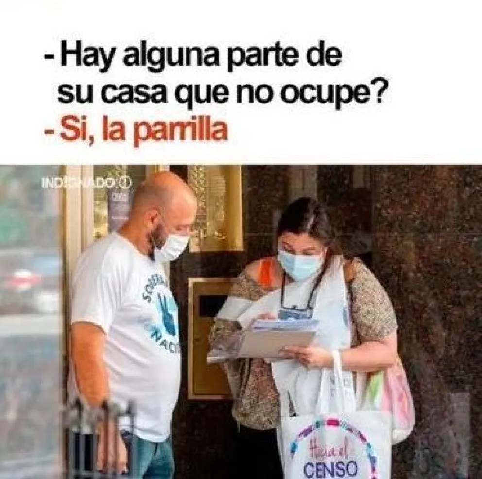 Censo 2022: estos son los mejores memes de la jornada