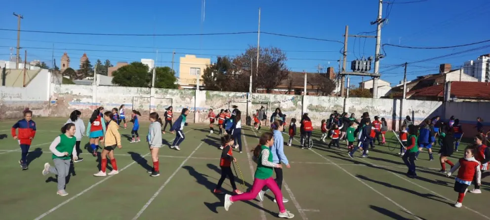 Viedma vivió una fiesta del hockey infantil