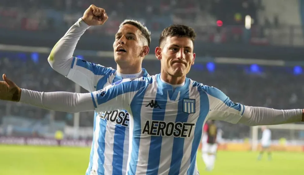 Racing se hizo fuerte y le ganó a Melgar en Avellaneda
