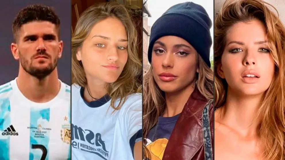 ¿De nuevo? Aseguran que Rodri De Paul le fue infiel a Tini Stoessel con una modelo uruguaya