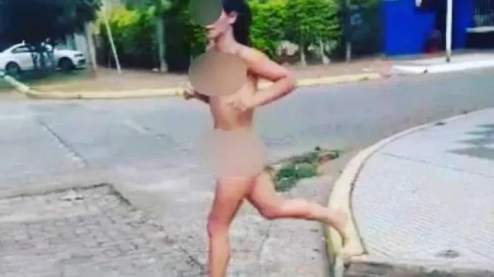 VIDEO: Una mujer consumió hongos alucinógenos y corrió desnuda hacia un río