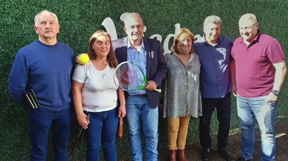 El tenis para ciegos se fortalece en Viedma