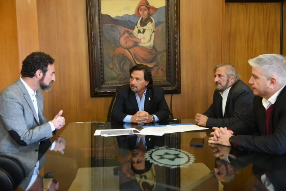 Sáenz analizó la implementación de Fomentar Empleo con autoridades de Trabajo de Nación 