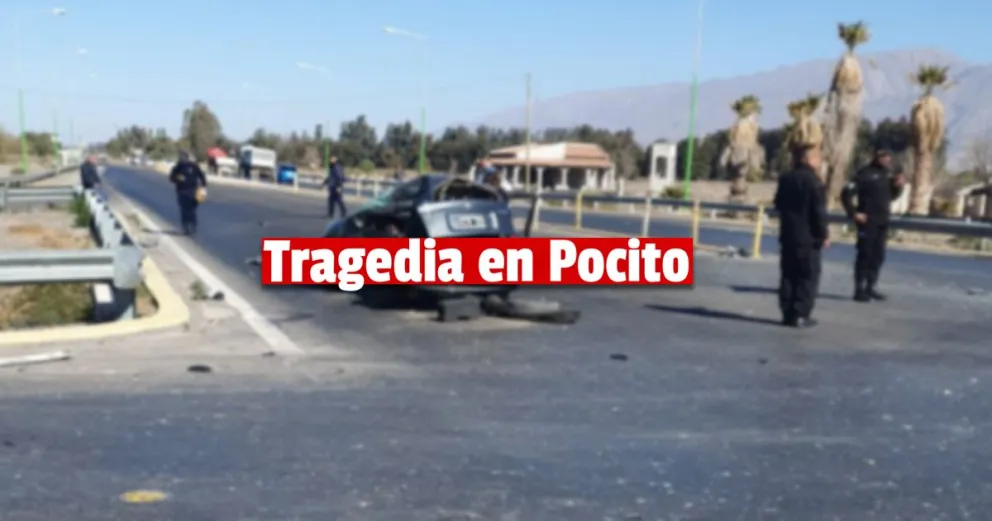 Confirmaron un fallecido en el siniestro vial de Pocito
