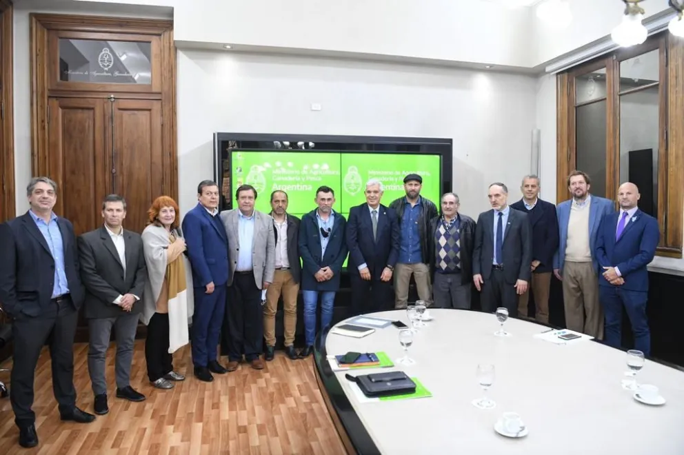 Gestiones de Doñate y Weretilneck en beneficio de los productores rionegrinos