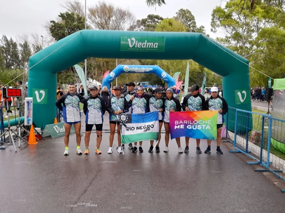 Excelente actuación barilochense en el Campeonato Nacional 10K máster en Viedma