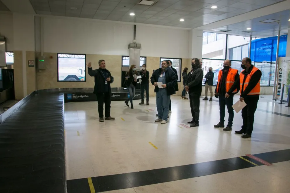 Llega el ministro de Transporte a inaugurar las obras del aeropuerto