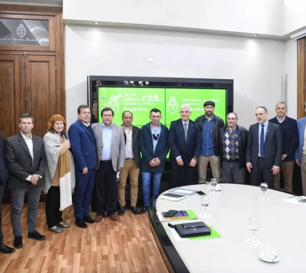 Gestiones de Doñate y Weretilneck en beneficio de los productores rionegrinos