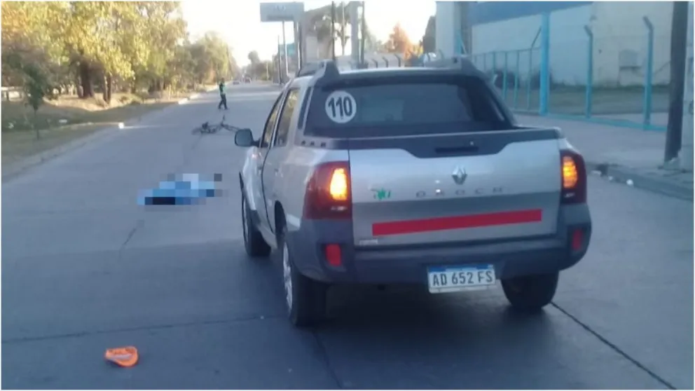 ¡ESPANTOSO ACCIDENTE! Ciclista salteño murió en el acto 