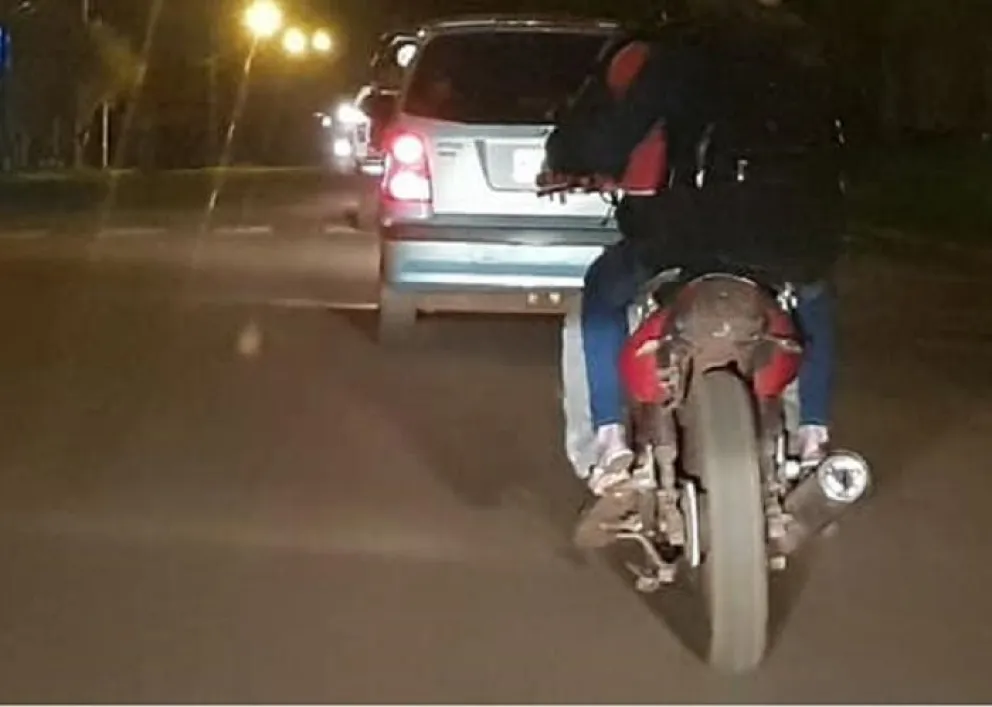 Los pescaron in franganti: se llevaban cuatro motos