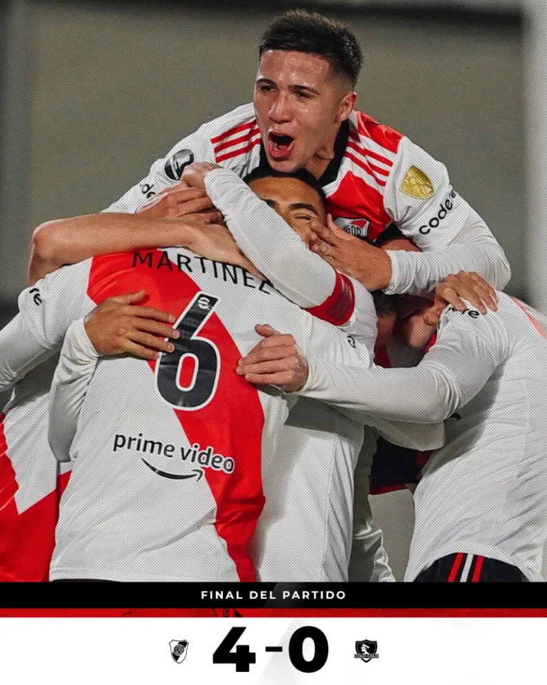 River derrotó a Colo Colo y clasificó a los octavos de final de la Copa Libertadores