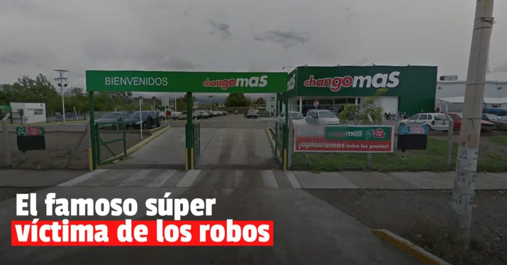 Un delincuente fue detenido en un supermercado tras un intento de robo
