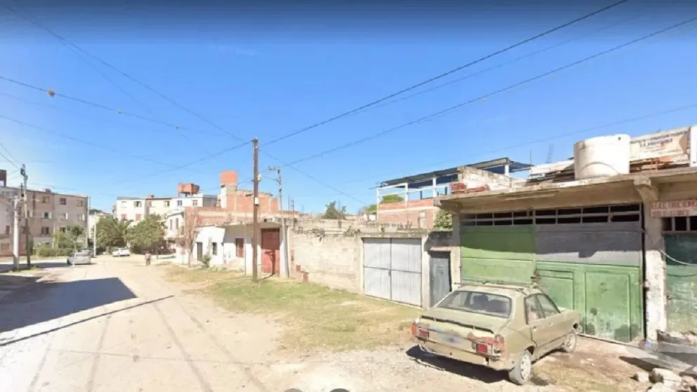 Crimen en barrio Santa Rita.