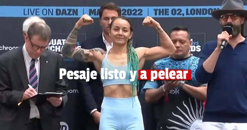 Cecilia Román pelea este sábado por el título intercontinental Super Gallo