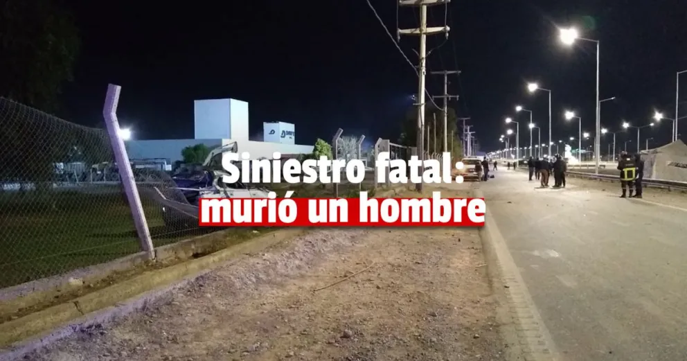Ruta 40: iba en auto, perdió el control, salió despedido y murió