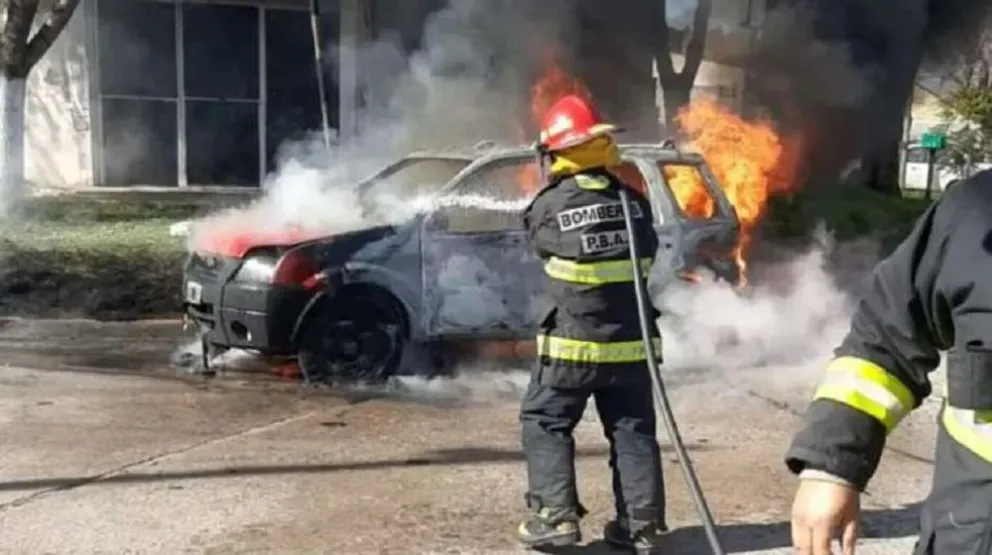 se prendió fuego