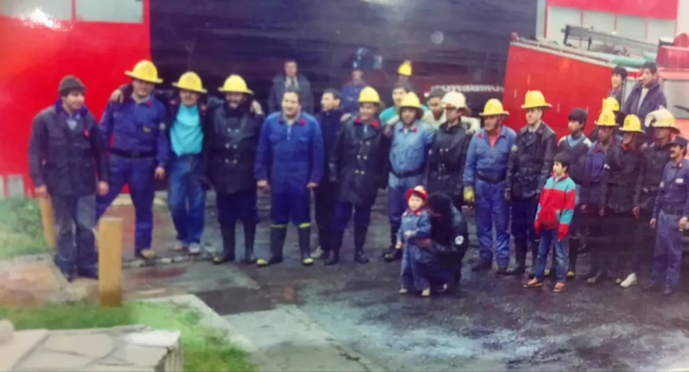 El cuartel abierto mostró la historia de Bomberos Voluntarios
