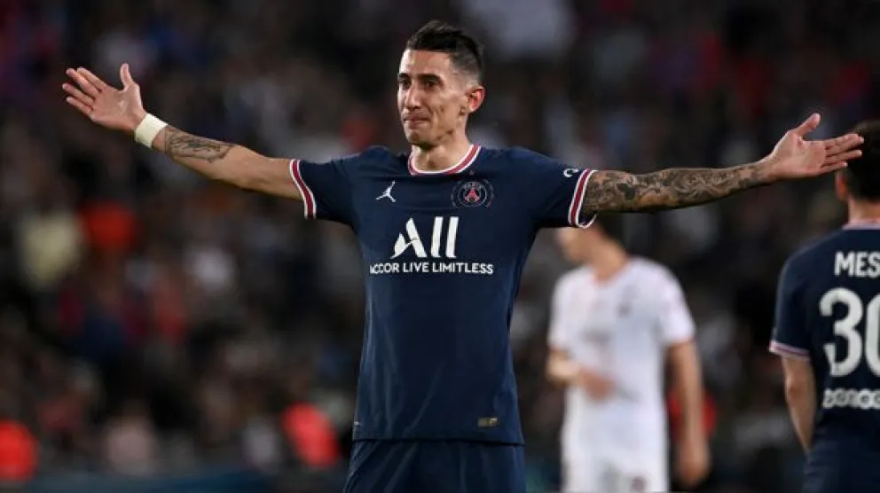 Golazo, ovación y lágrimas en el último partido de Di María en el PSG