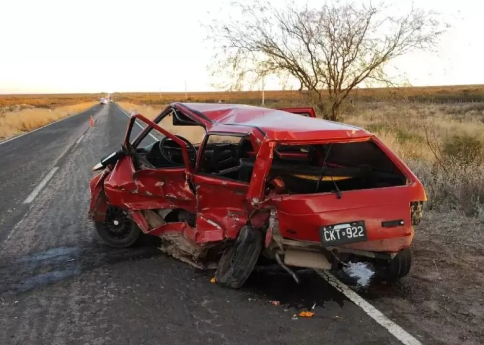 Dos vehículos se vieron envueltos en un violento siniestro vial