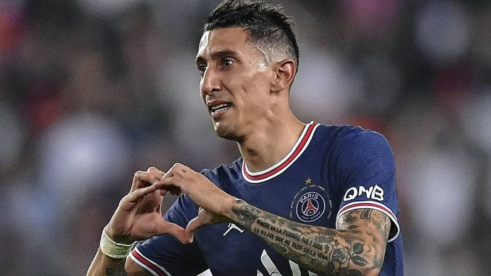 En medio del llanto Di María se despidió del PSG