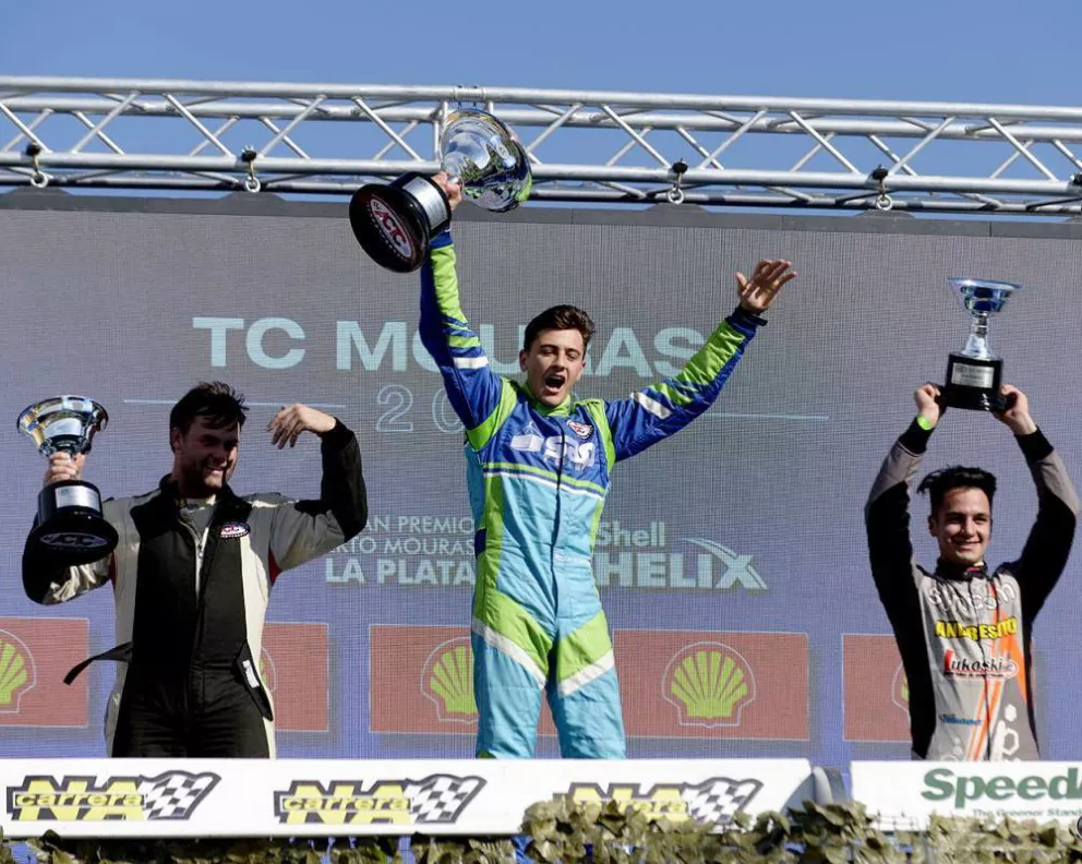 Bundziak hizo podio y es el nuevo líder del campeonato del TC Mouras