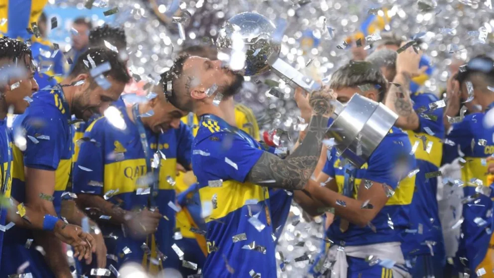 El Pipa Benedetto y una frase bien picante tras el título del Xeneize