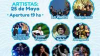 Con diferentes artistas la Municipalidad prepara el mega festival del 25 de mayo