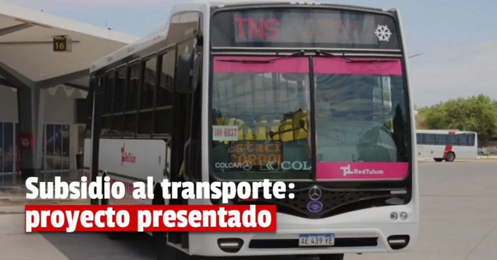 Este lunes presentaron el proyecto de distribución equitativa del subsidio al transporte