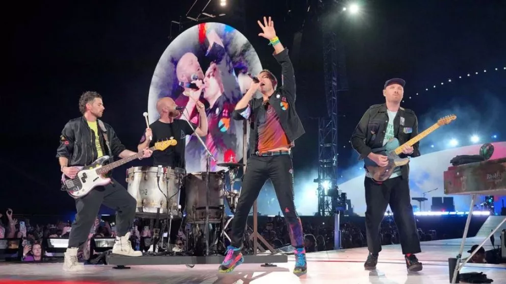 Coldplay lanza la película de sus recitales en River Plate