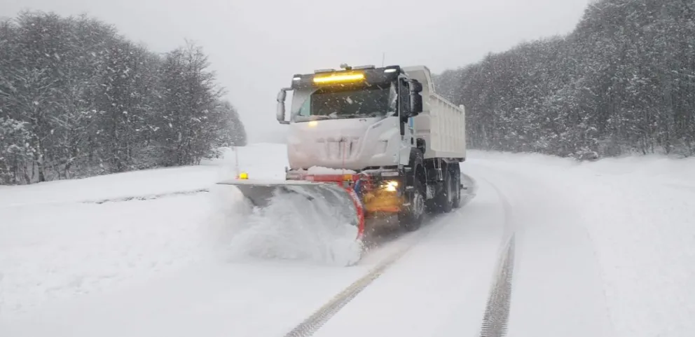 Cierran el Paso Cardenal Samoré por las intensas nevadas