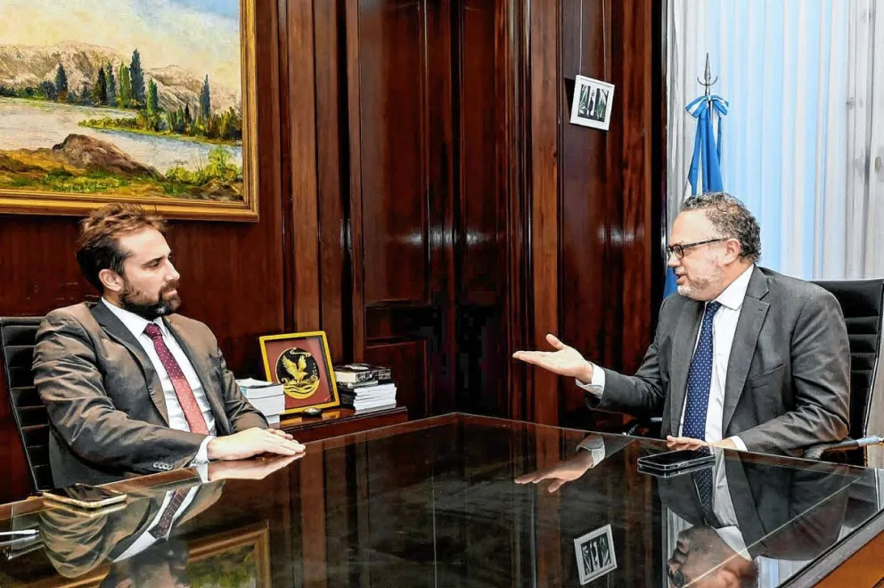 Chubut gestiona ante Nación aportes no reintegrables para parques industriales y la compensación por zona desfavorable