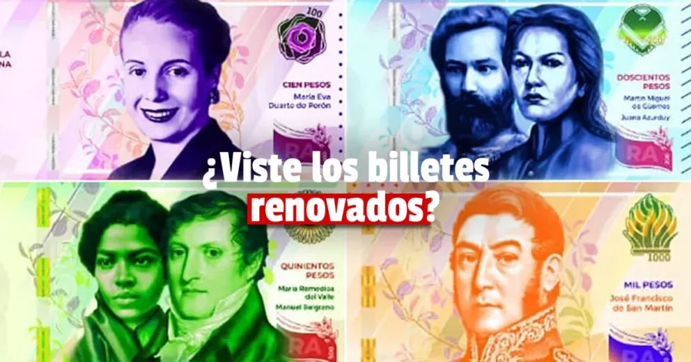 Fernández encabezó el lanzamiento de los nuevos billetes