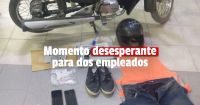 Allanamiento, secuestro de efectos y detención en Rawson 