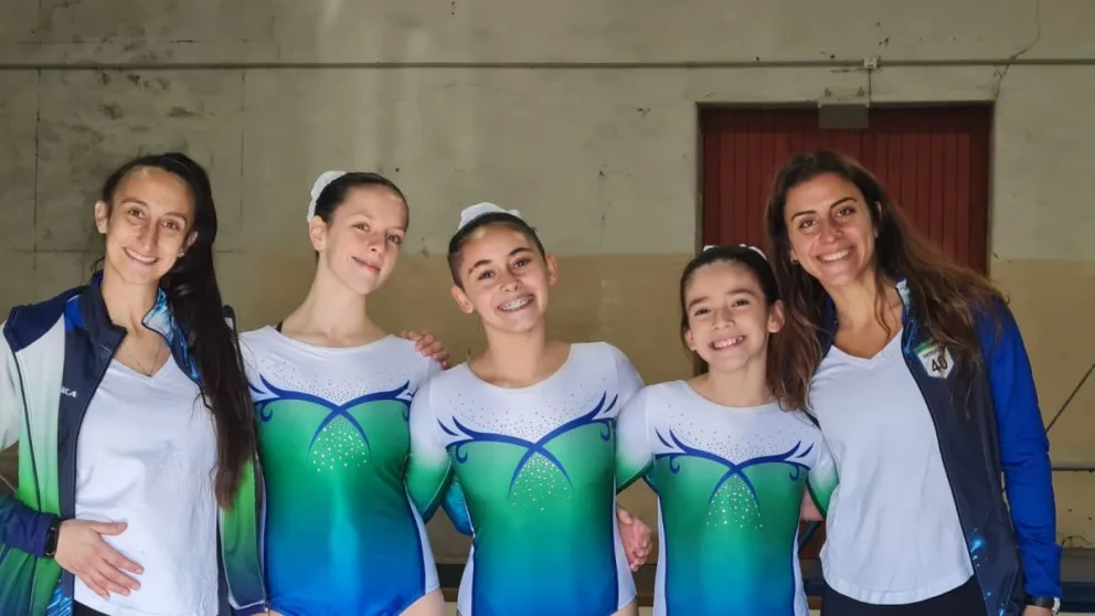 Gimnastas de Artística 40 presente en el primer encuentro pre selectivo de la provincia