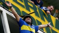 ¿Es Maradona? La extraña presencia en la final entre Boca y Tigre