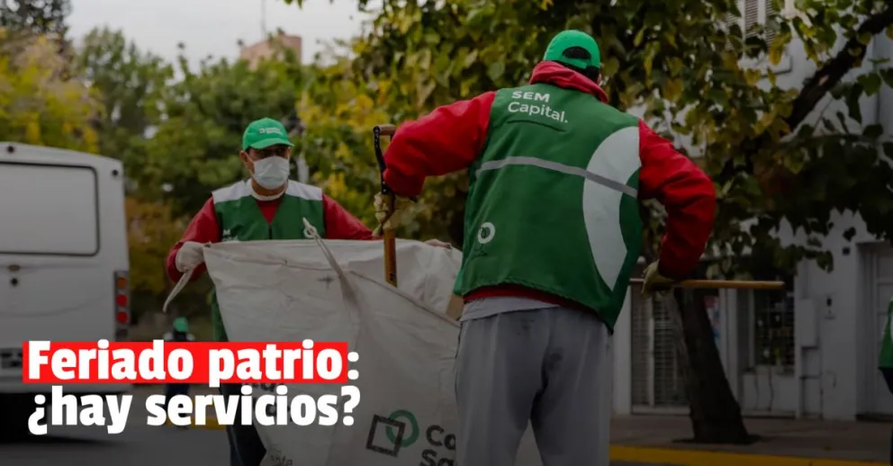 Así funcionarán los servicios durante el feriado patrio