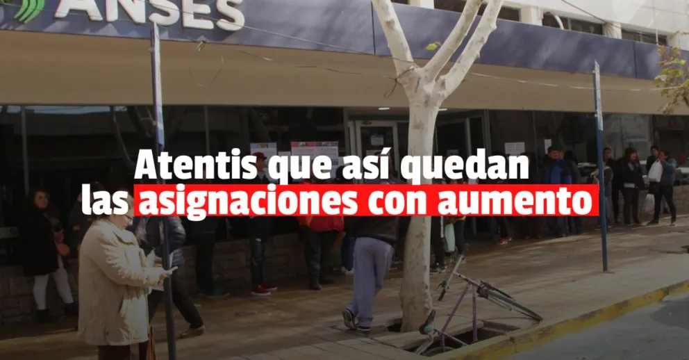 ¿Cómo quedan las asignaciones con el aumento del 15%? 