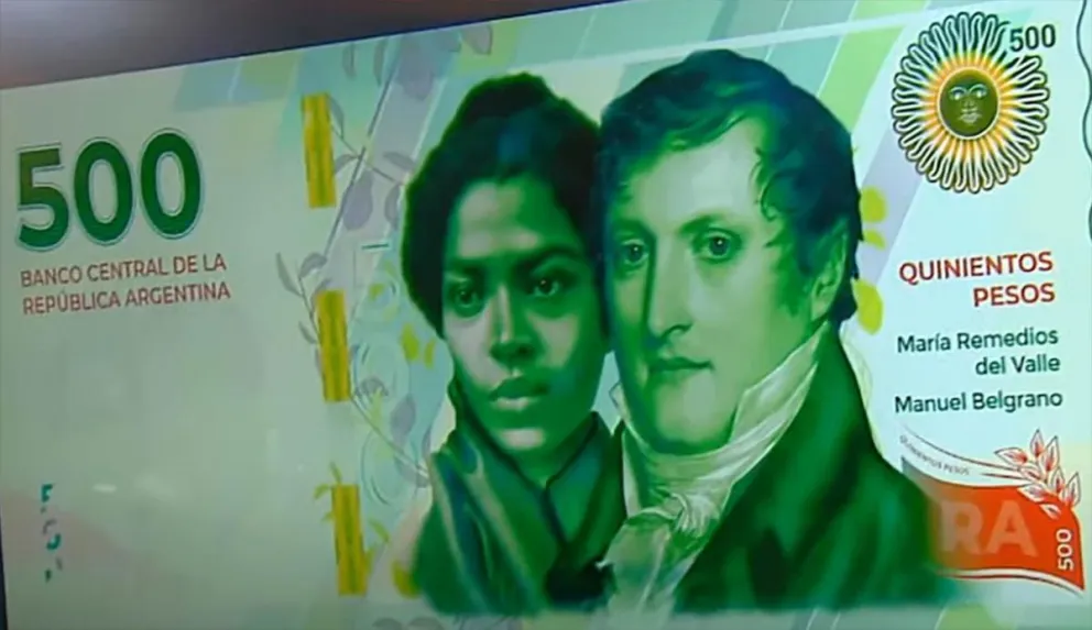 Quién fue Remedios del Valle, la mujer que aparece en los billetes de $500