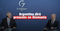Argentina participará de la próxima cumbre del G7 en Alemania