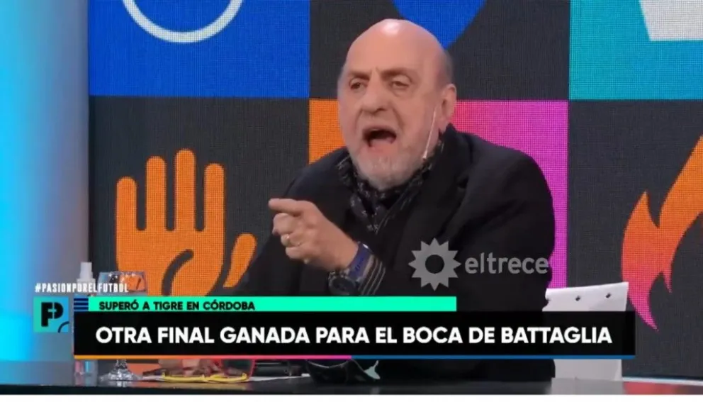 Video: Pagani explotó otra vez contra Distasio porque le volvió a decir que es de Boca