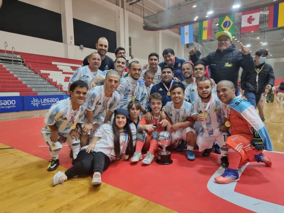 Un rionegrino fue parte de la selección que conquistó el continente