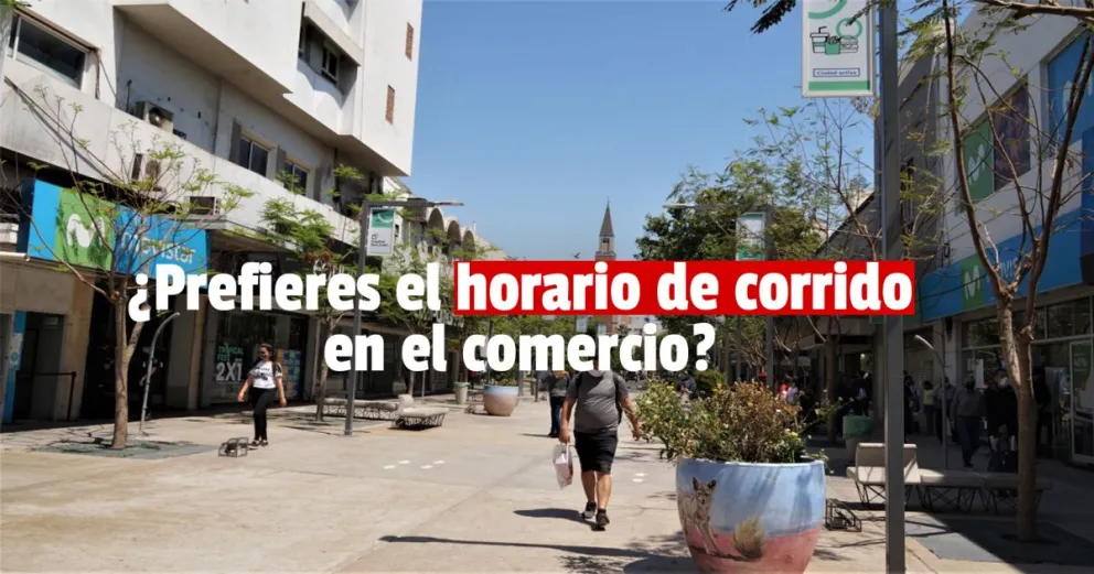 ¿Prefieres el horario de corrido en el comercio?