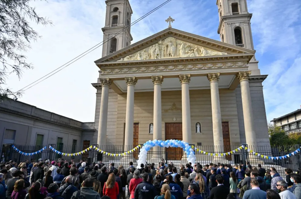 San Luis: Inauguraron las refacciones de la Iglesia Catedral