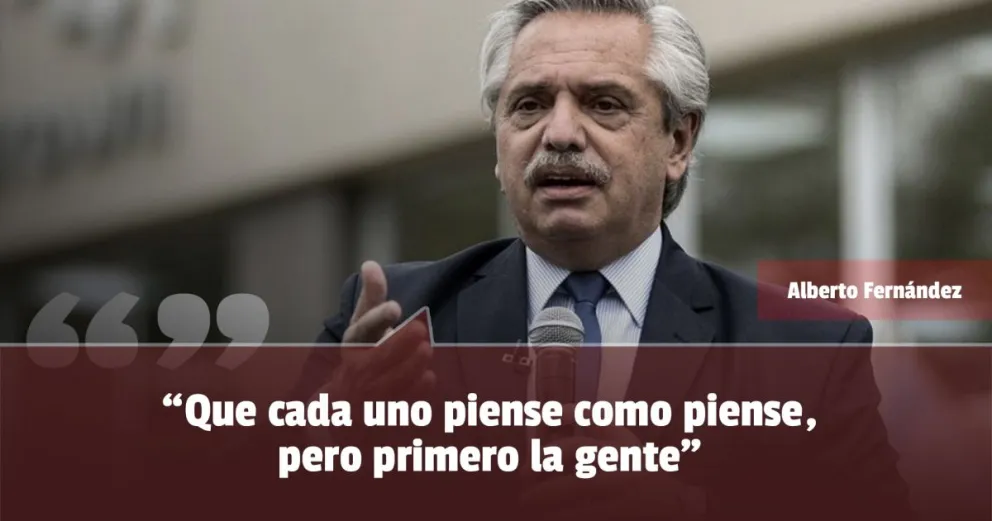 Alberto Fernández le respondió a Cristina Kirchner antes de participar del Tedeum