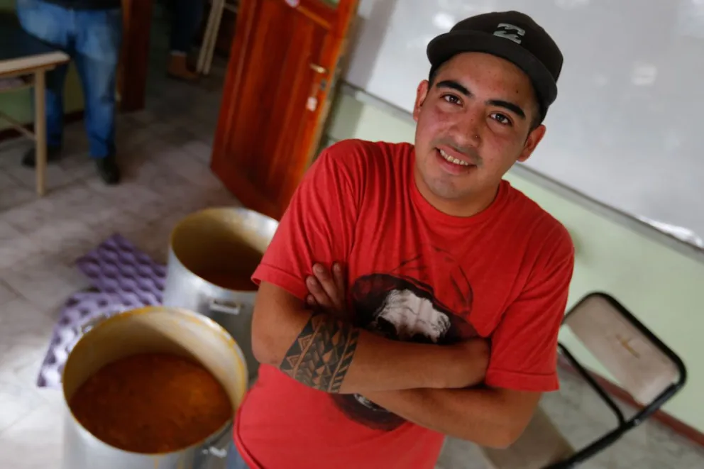 Ramiro Epuyan y el locro: una tradición familiar