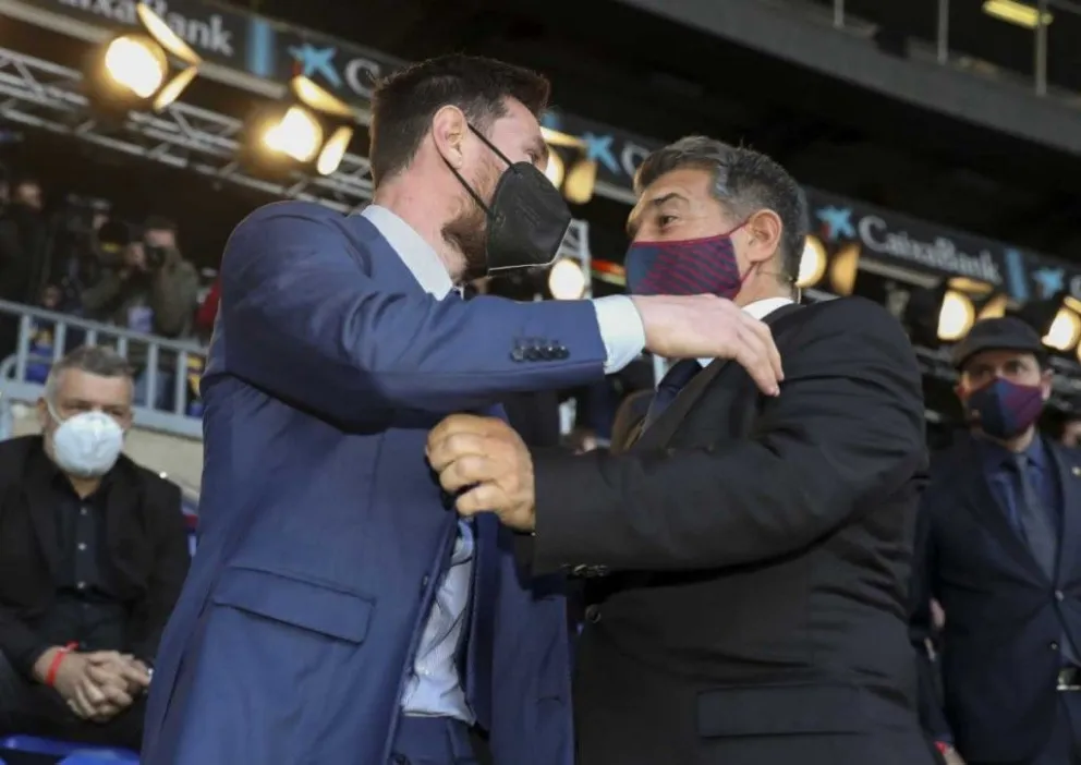 El hermano de Messi dijo que " No vamos a volver y si lo hacemos vamos a echar a Laporta"