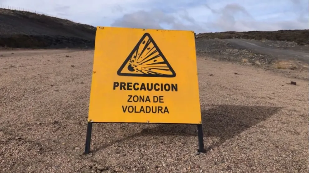 Este jueves se realizará la segunda voladura en la zona de Comallo