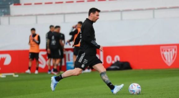 Argentina cumplió un nuevo entrenamiento en Bilbao